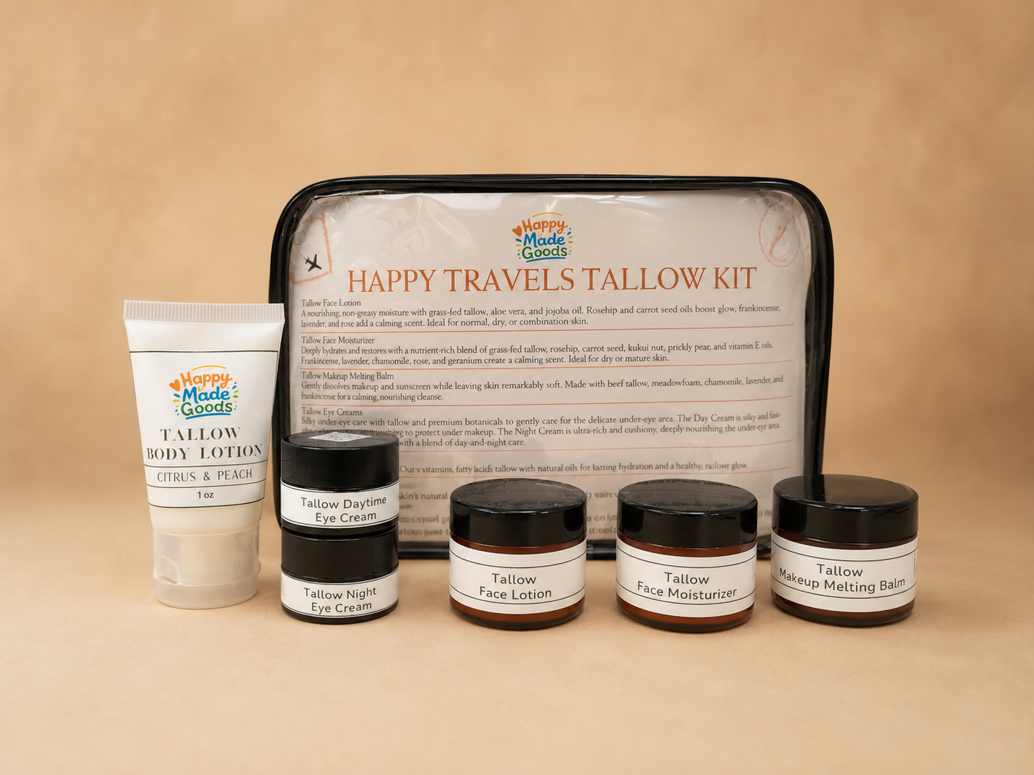 Happy Travels Tallow Kit