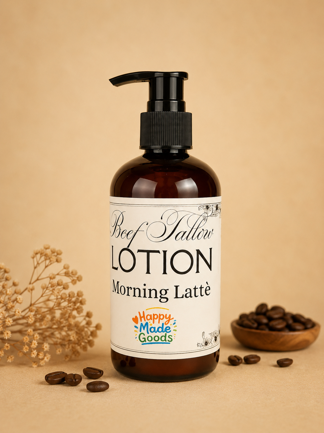 Beef Tallow Body Lotion - Morning Latte